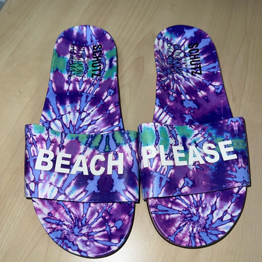BERGDORF GOODMAN X SCHUTZ Slides